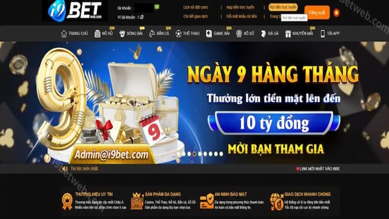 I9bet - Game Trực Tuyến Chất Lượng Cùng Tiền Thưởng Khủng 3 Bảo mật công nghệ tiên tiến